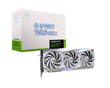 کارت گرافیک  ام اس آی مدل GeForce RTX™ 4070 Ti GAMING TRIO WHITE 12G با حافظه 12 گیگابایت